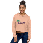 Shadier Than A Palm Tree Crop Hoodie